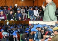 IGP Kashmir interacted with students of Kupwara and Handwara on their return from Bharat Darshan tour