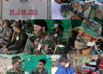 28RR organized blood donation camp at Gujjarpati Lolab