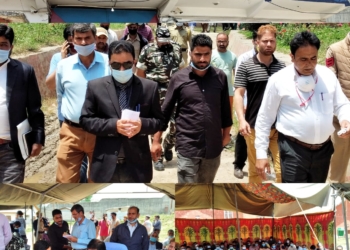 ADC Kupwara Nazir ahmad lone reviews facilities at district jail Kupwara.