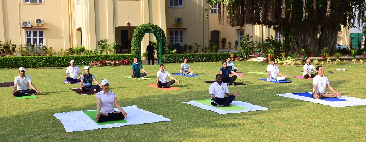 Raj Bhavan observes International Day of Yoga