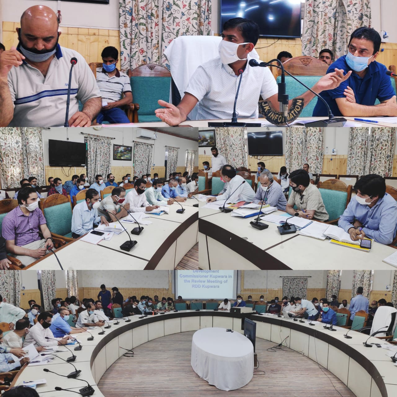 DDC Kupwara Reviews MGNREGA, CSS