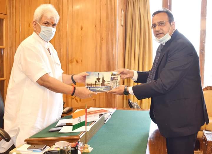 Lt Governor releases Coffee Table Books of JKEDI and Labour & Employment Department