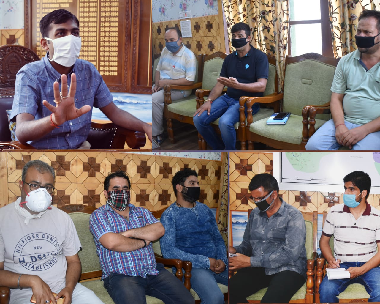 Fake news about demolition of Mandir in Kupwara; Local Pandits meet DC