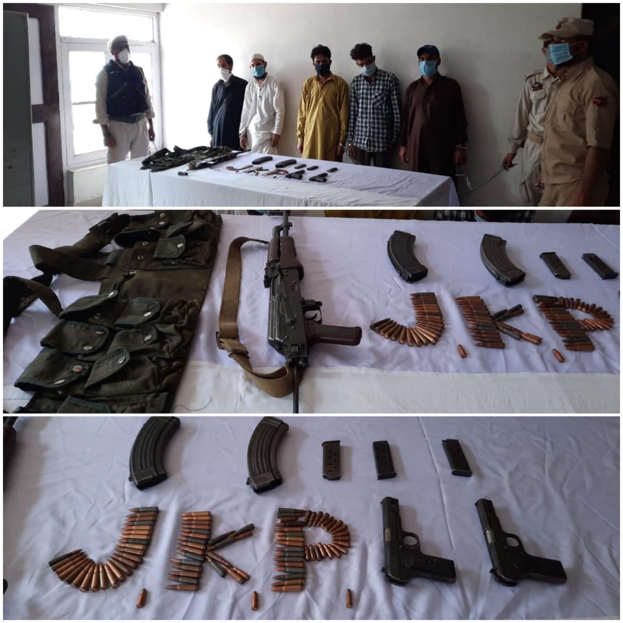 Hibz module busted in Kupwara, Five Arrested