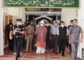 Lt Governor visits Hazratbal Shrine, takes stock of the facilities in place for devotees