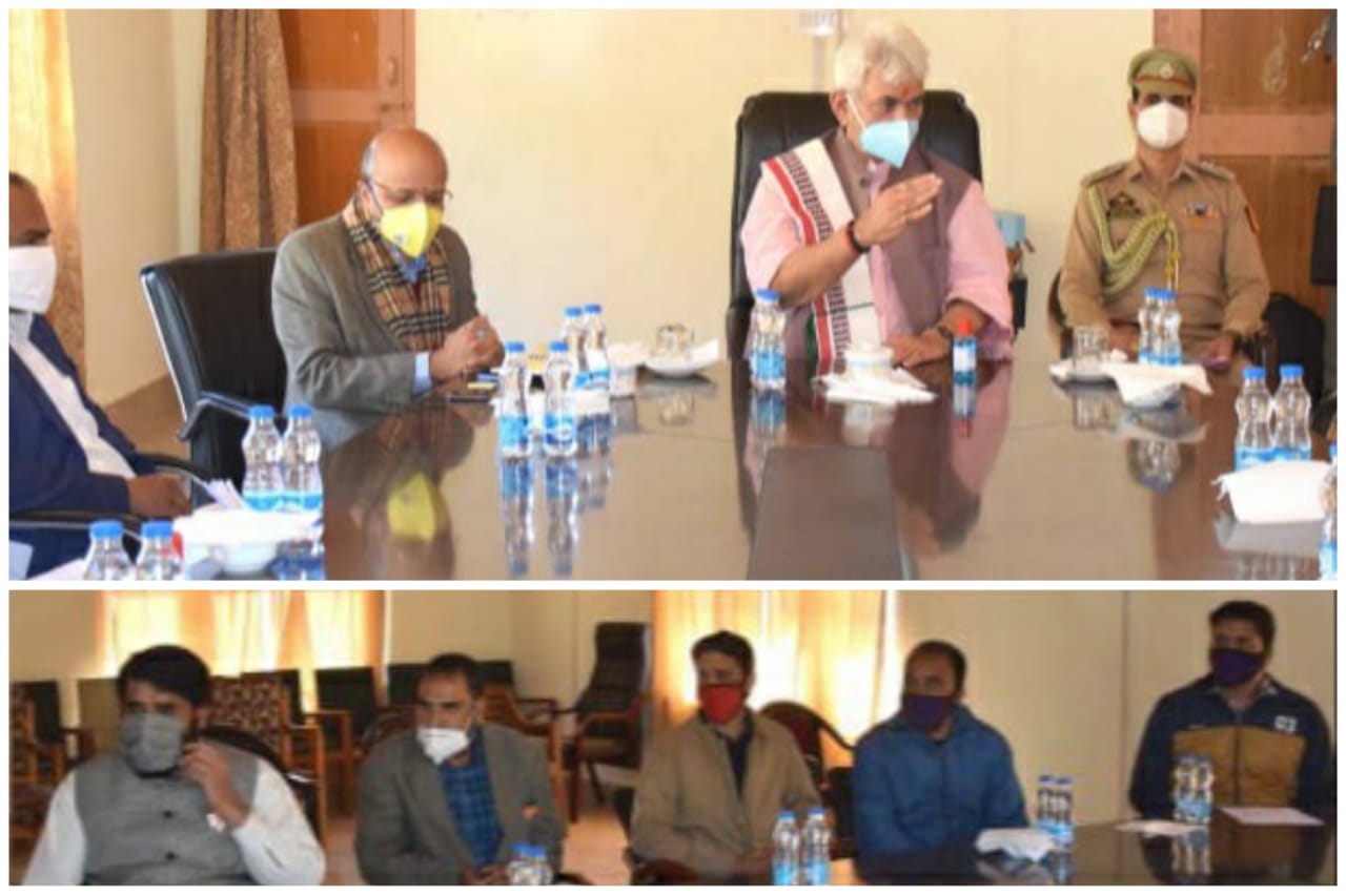 BJP’s Kupwara unit met LG in Machil, demanded basic facilities to the LOC areas