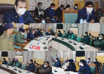 Advisor Baseer Khan Visits Kupwara, reviews Election Preparations, Winter Preparedness