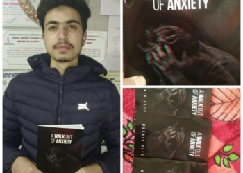 Eighteen year old youth from North Kashmir’s Duroo area of Sopore pens down a book on Depression and Anxiety.