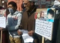 Kralpora family protests against alleged murder of their son