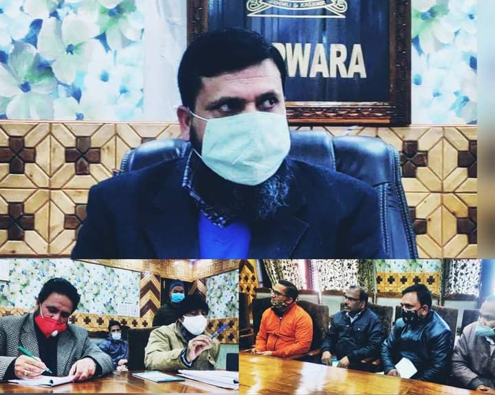 DC Kupwara reviews progress of Land Acquisition for NH 701