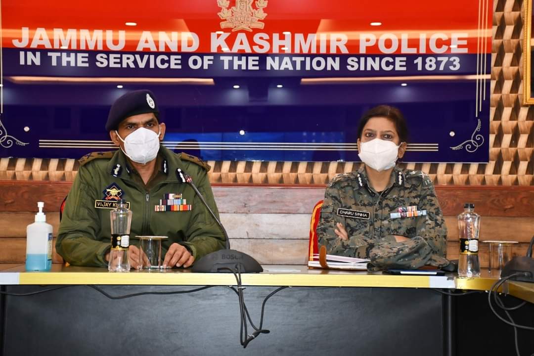IGP Kashmir chairs security review meeting on city’s security grid at PCR Kashmir
