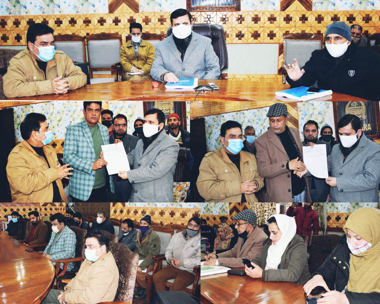 Irfan Sultan Panditpori elected as Chairperson DDC Kupwara, Haji Farooq Mir as Vice-Chairperson