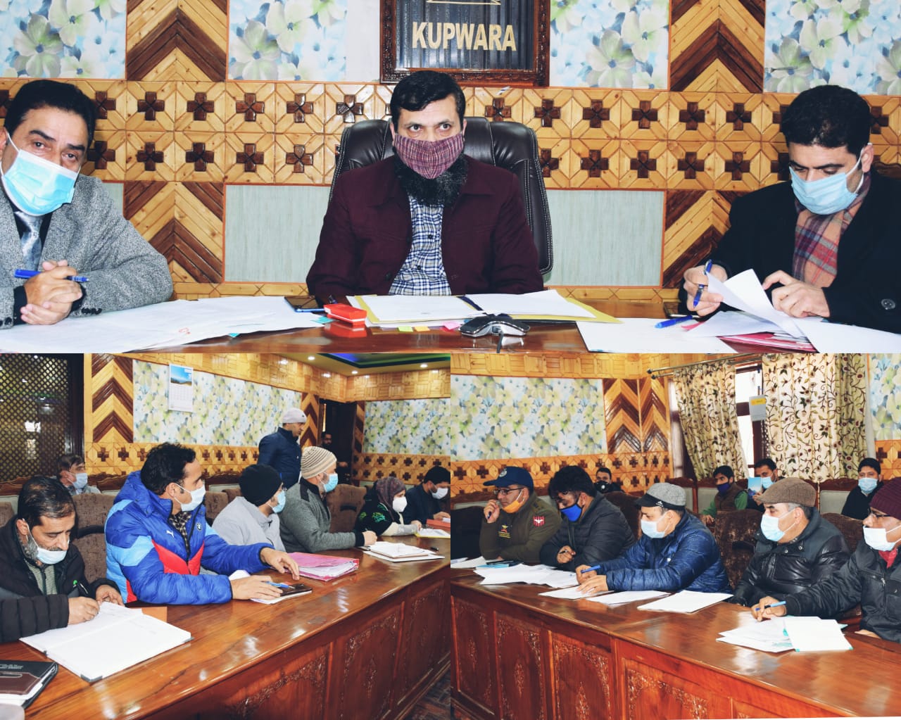 DDC Kupwara reviews progress of CMV Khumriyal under Rurban Mission