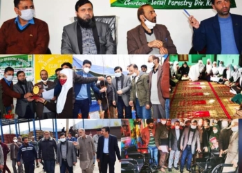 DC Kupwara inaugurates Plantation Drive, Painting Competition at Waripora, provides wheelchairs at Kupwara