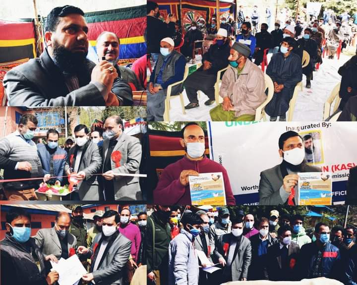 DC Kupwara distributes 21 cows under TSP