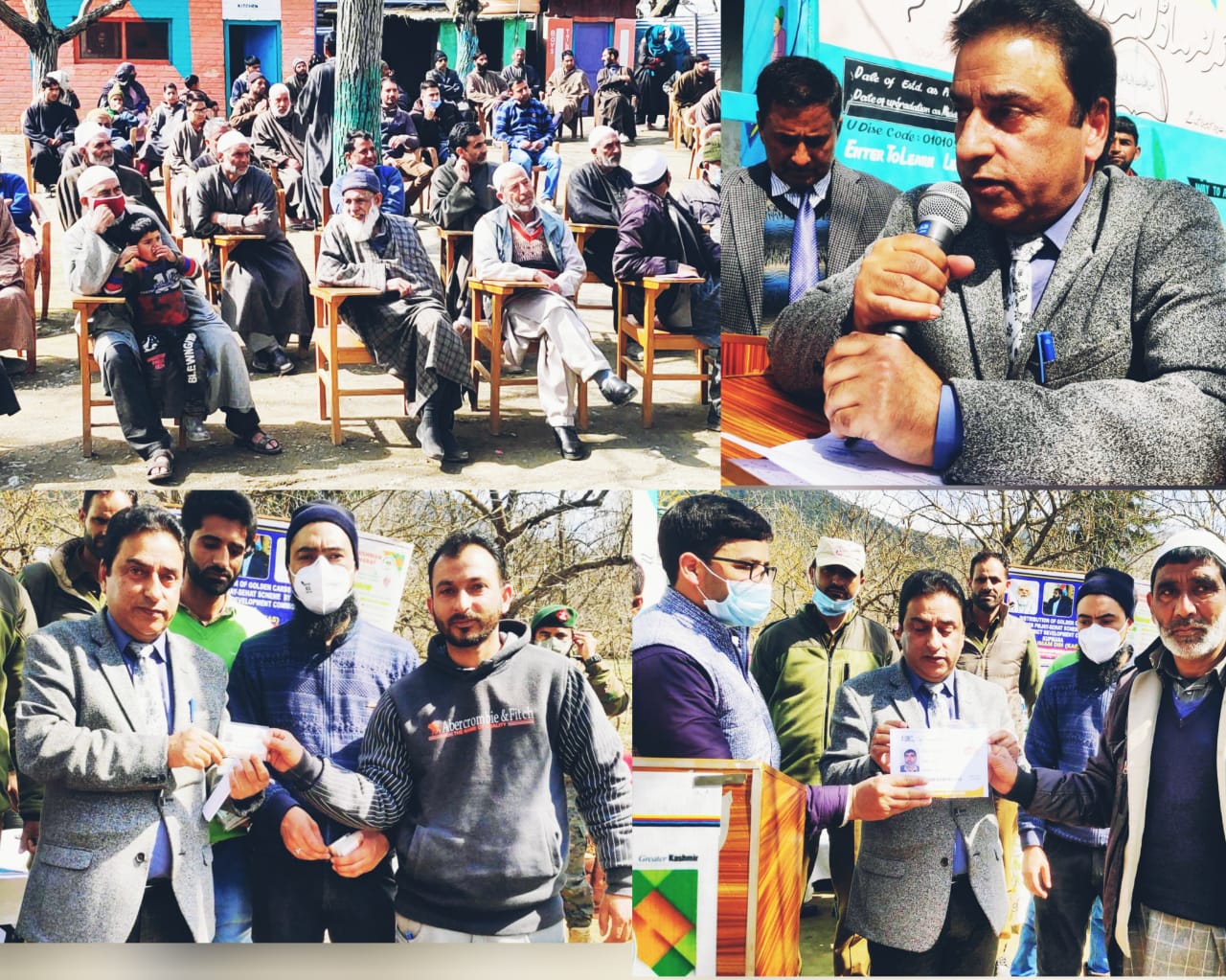 250 Health Cards distributed in Kupwara