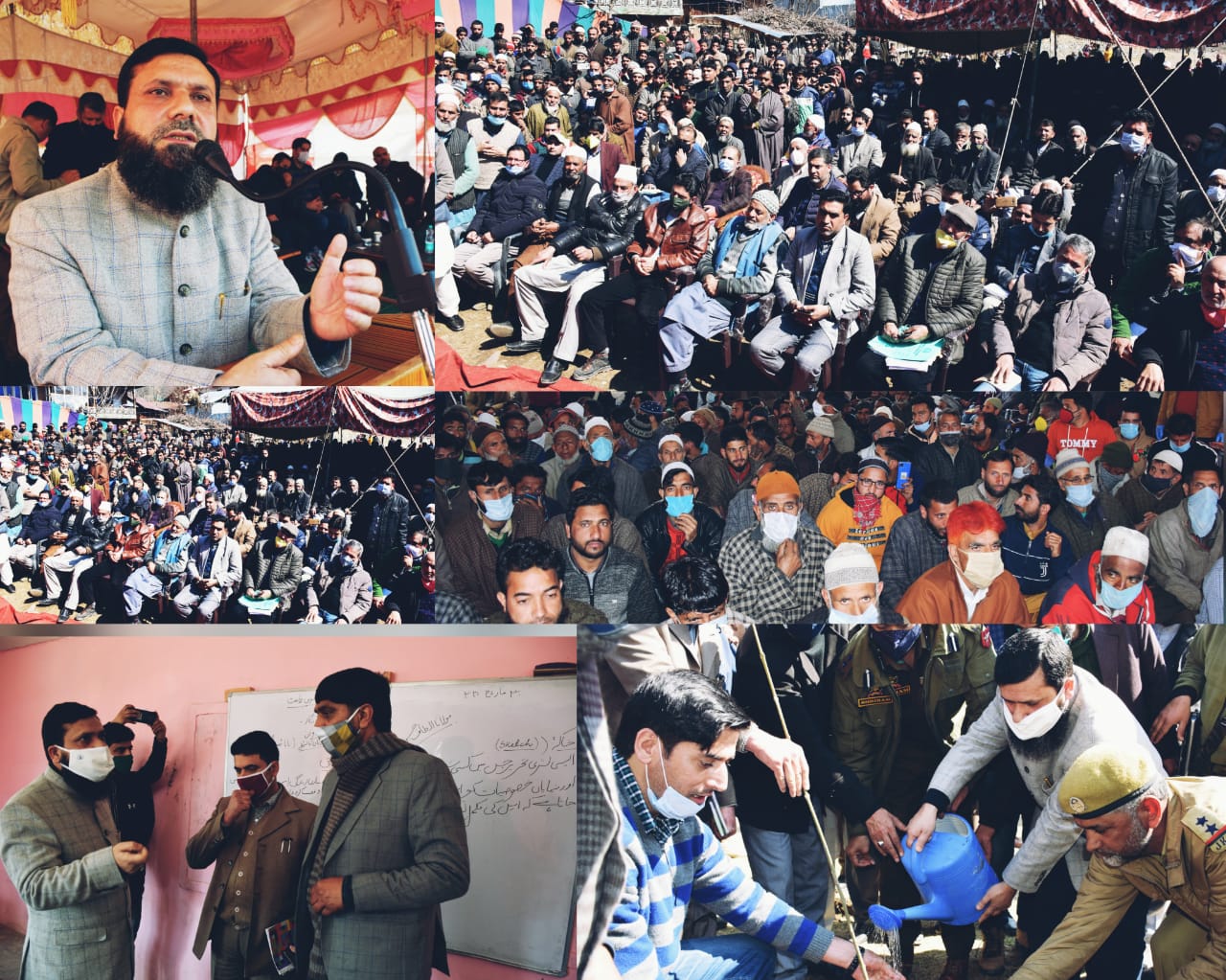 DDC Kupwara chairs Interaction cum Public Darbar at GHSS, Community Hall Warnow