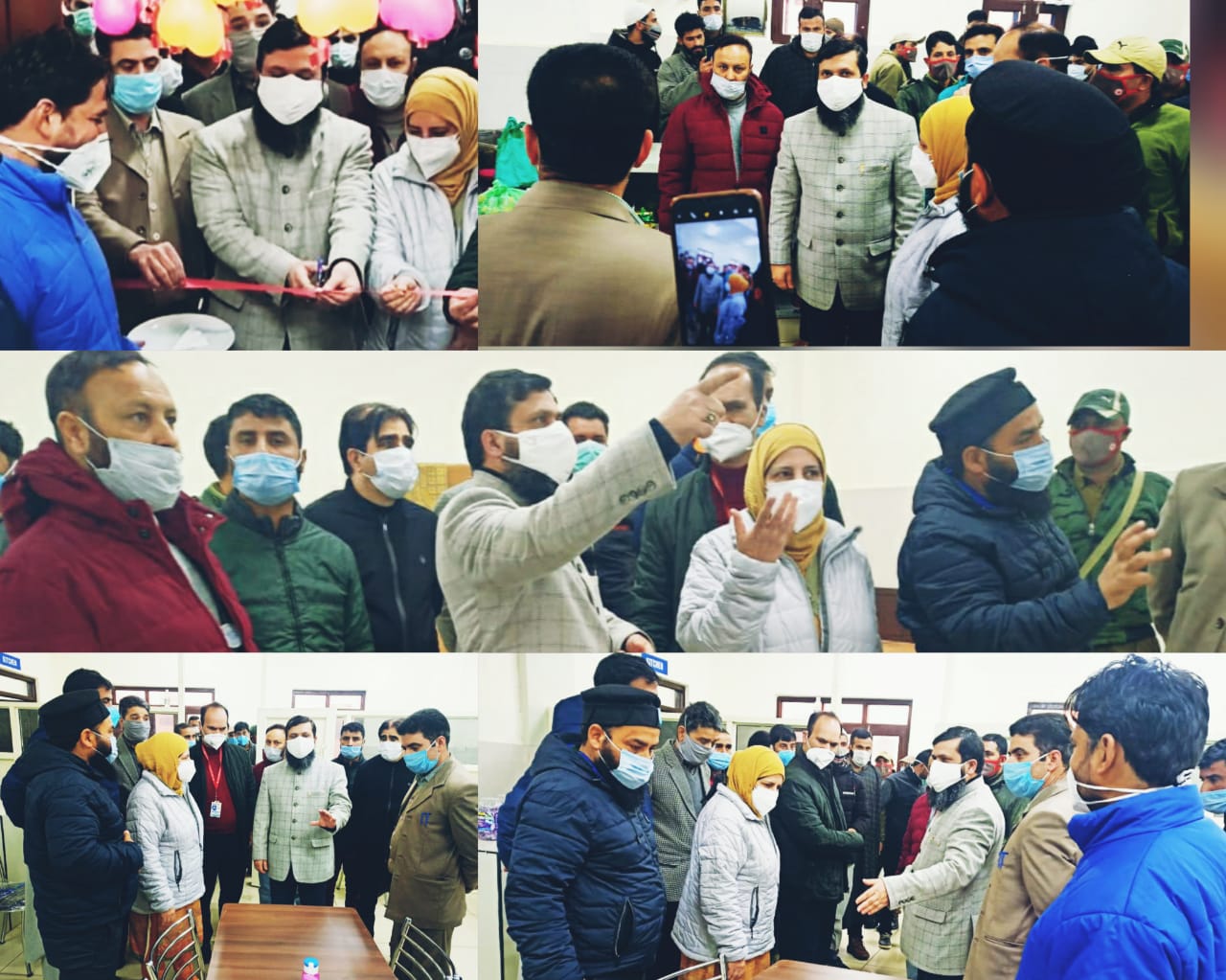 DC Kupwara inaugurates Cafeteria at Sub District Hospital