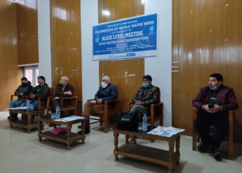 KFORD in collaboration with Jal Shakti Department  Handwara organised  workshop on world water week celebrations
