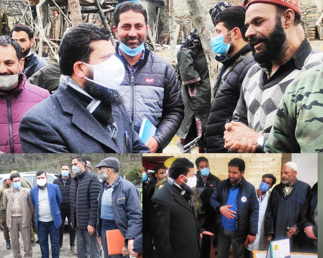 DDC Kupwara visits Zona Reshi, Chowkibal, meets public delegations