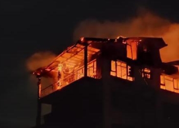 Two hotels partially damaged in mid-night blaze in Pahalgam