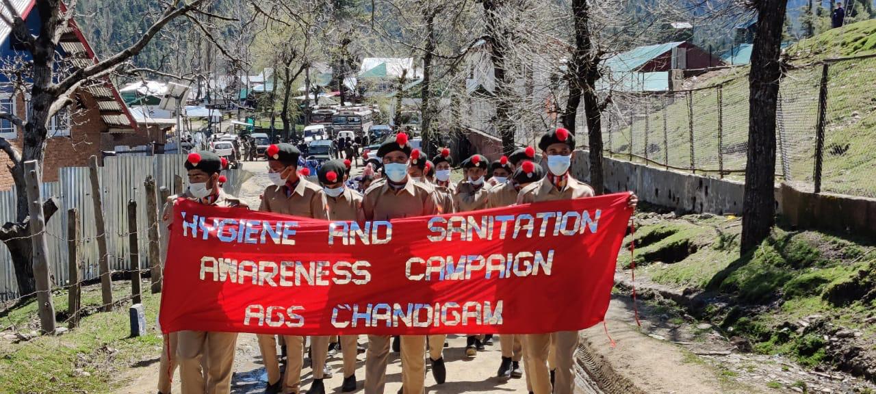 28 RR Raises Scouts and Guides Coy at Army Goodwill School, Chandigam
