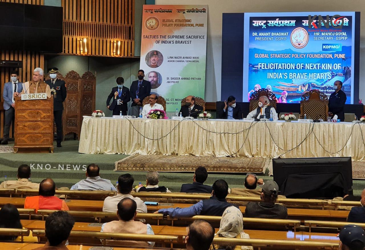 #NayaJammuKashmir: No place for militancy and its supporters ,  LG Manoj Sinha