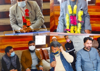 Chairman, Vice Chairman, DD Council Kupwara assumes office