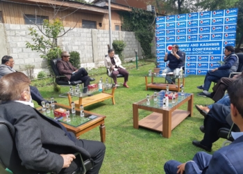 JK gripped in severe administrative inertia, Govt playing proverbial ostrich: Sajad Lone