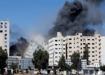 Israel destroys Gaza tower housing AP and Al Jazeera office