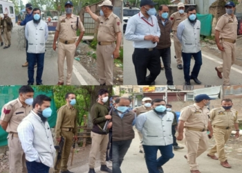 DC Kupwara visits various areas, assesses covid curfew situation on ground