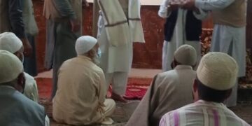 Persuaded by AG LONE to opt as health worker;on Superannuation he is honoured by villagers for his selfless services