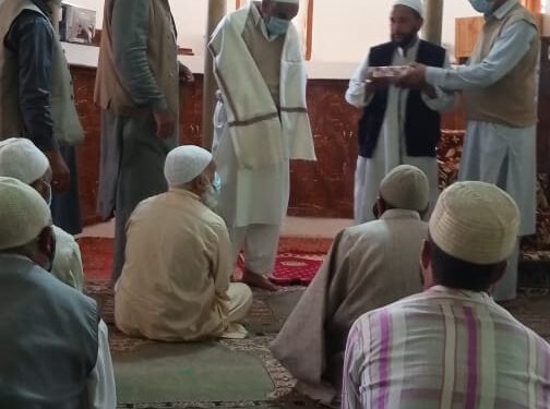 Persuaded by AG LONE to opt as health worker;on Superannuation he is honoured by villagers for his selfless services