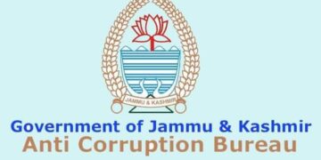 ACB traps and arrests Mohd. Rahid Malik, Junior engineer of Rural Development Department, Poonch for accepting bribe