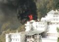 Massive fire at Vaishno Devi Bhawan in Jammu’s Katra