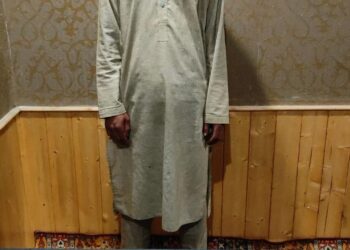 Kupwara Police arrested one Notorious Drug Peddler  with two Kgs of Heroin