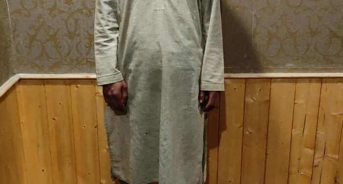 Kupwara Police arrested one Notorious Drug Peddler  with two Kgs of Heroin