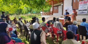 EHSAAS International organised Covid awareness programes in several villages of Kupwara.