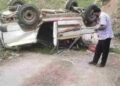 Nine injured after passenger vehicle rolls down into a gorge in north Kashmir’s Kupwara