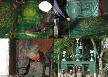 Inauguration Of Peer Baba Ziyarat Held in Keran