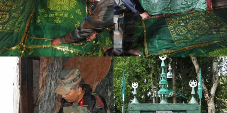 Inauguration Of Peer Baba Ziyarat Held in Keran