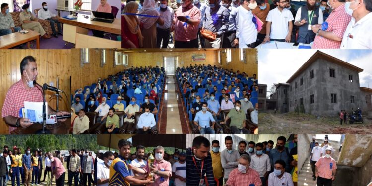 Pr. Secretary, Skill Development visits Kupwara, inaugurates Job Mela, inspects ITIs, Polytechnic College, participates in cricket match