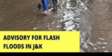 Weatherman predicts heavy rains, flash floods in J&K from July 19-21