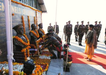 Veer Naari’ Pays Tribute at The Pharkian Bde & Incident Site .