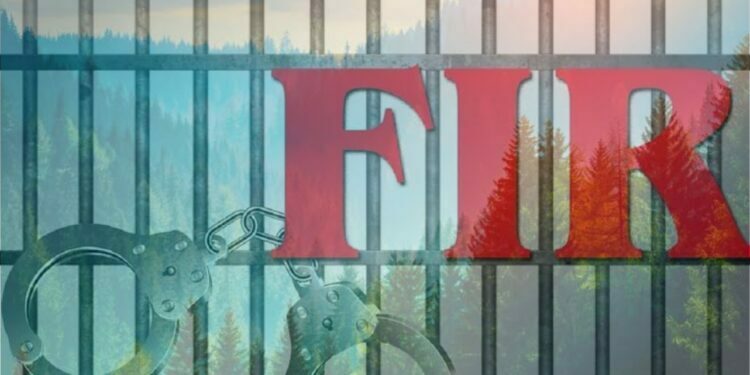 Kamraj Forest Division Kupwara booked 5 culprits, in forest damage