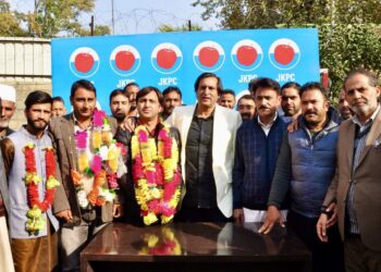 PC committed to create spaces for the youth to shape a better tomorrow: Sajad Gani Lone