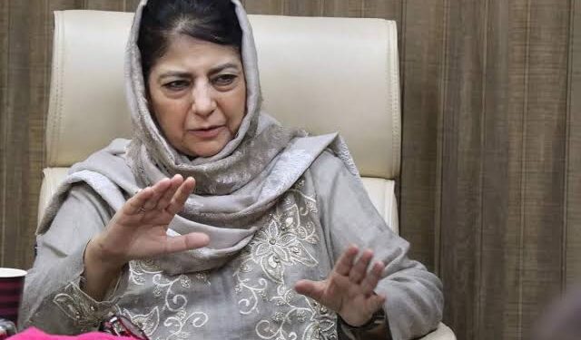 PDP Rebels knock Mehbooba’s door for return