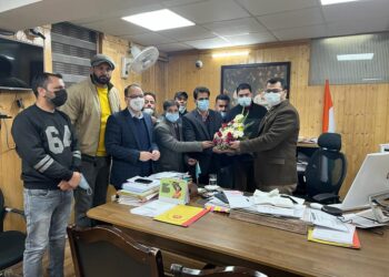 Joint Coordination Committe JKNHMEA/RNTCP Paid Vote Of Thanks To Mission Director-NHM For Releasing Ex-Gratia Benefit