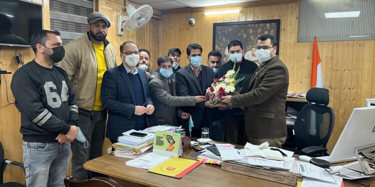 Joint Coordination Committe JKNHMEA/RNTCP Paid Vote Of Thanks To Mission Director-NHM For Releasing Ex-Gratia Benefit