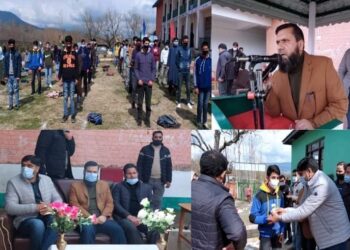 DC Kupwara interacts with students on first day of opening of schools
